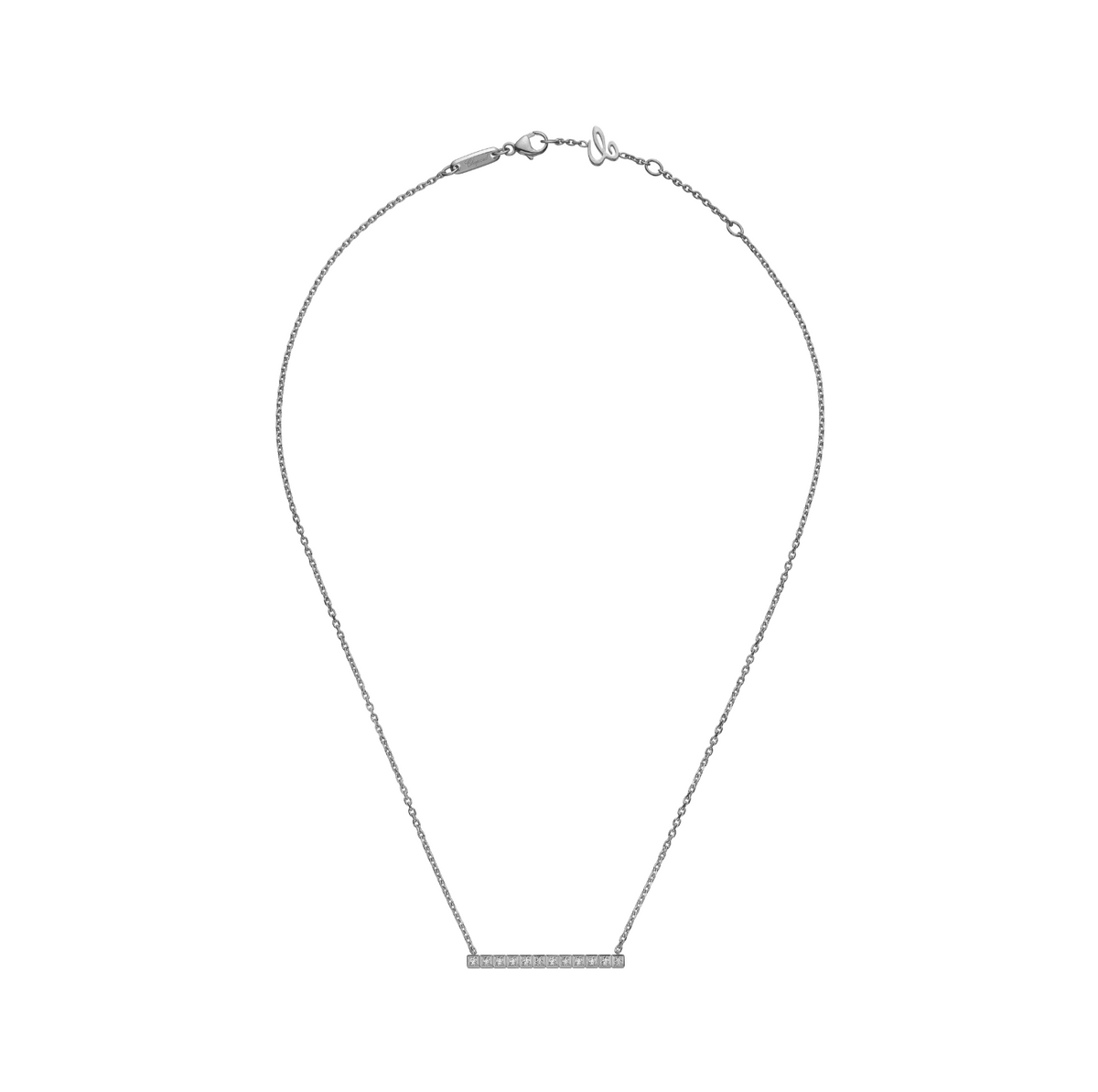 Chopard Ice Cube Full-Set Cubic Zirconia Necklace