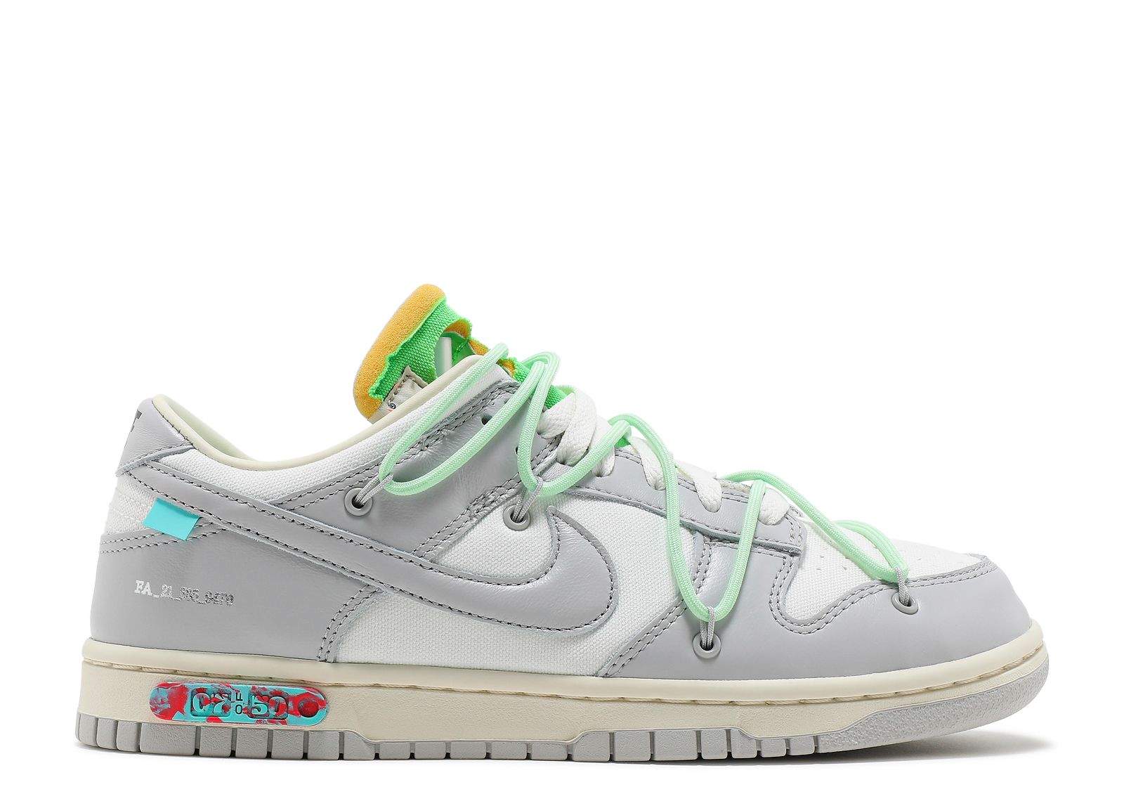 Nike Off-White x Dunk Low ‘Lot 07 of 50’ Revered Footwear