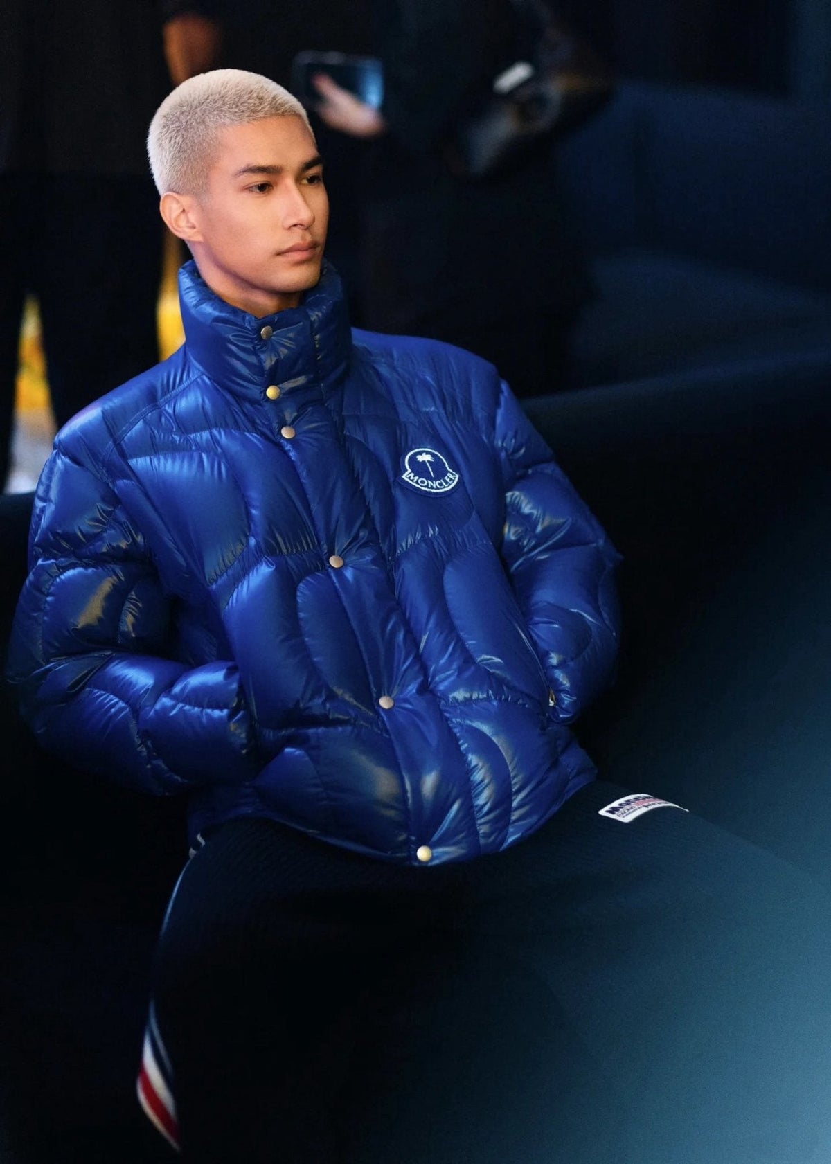 Moncler Quilted Short Down Coat — context