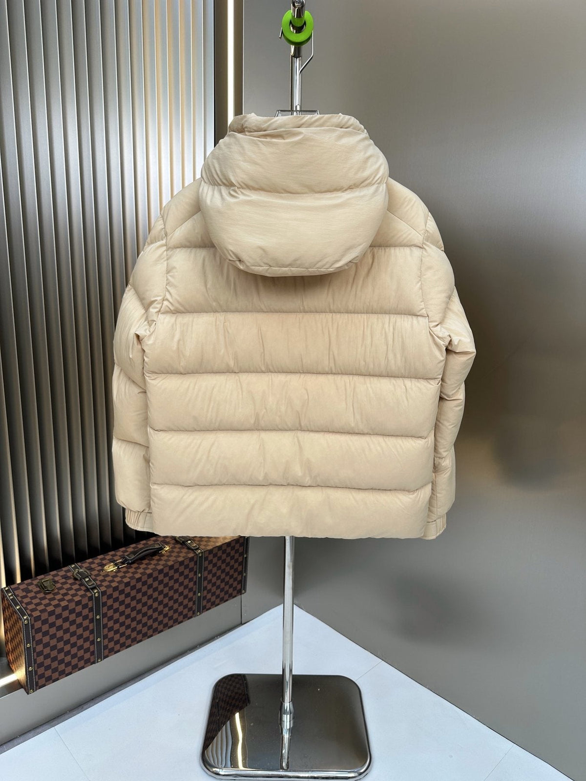 Moncler Hooded Quilted Puffer Jacket — back