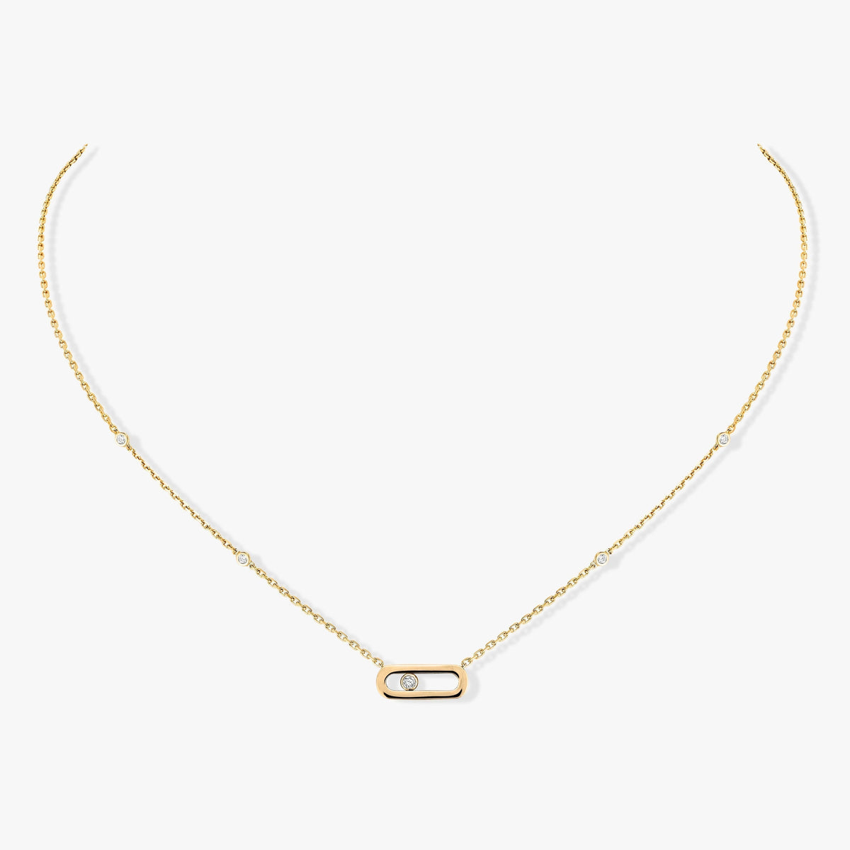 Messika Move Uno Cubic Zirconia Necklace
