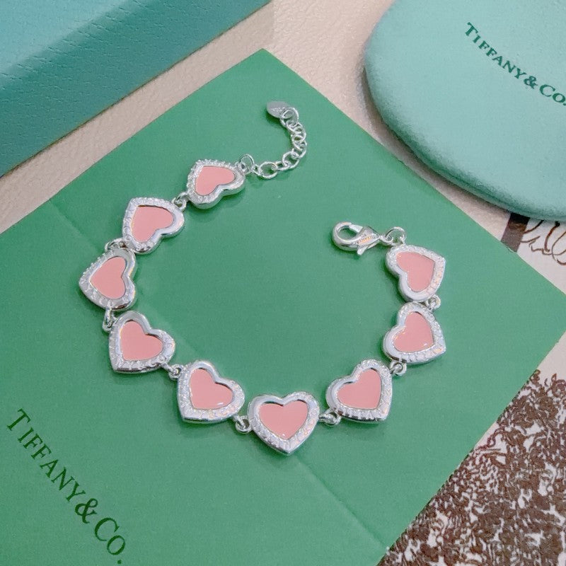 18K Return to Tiffany Blue Heart Tag Bracelet